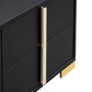 Marceline 2-drawer Nightstand Black 222832