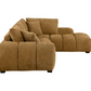 Camacho Upholstered Chaise Sectional Sofa Amber 503985 Commin Soon