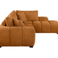 Camacho Upholstered Chaise Sectional Sofa Orange 503975 Comming Soon