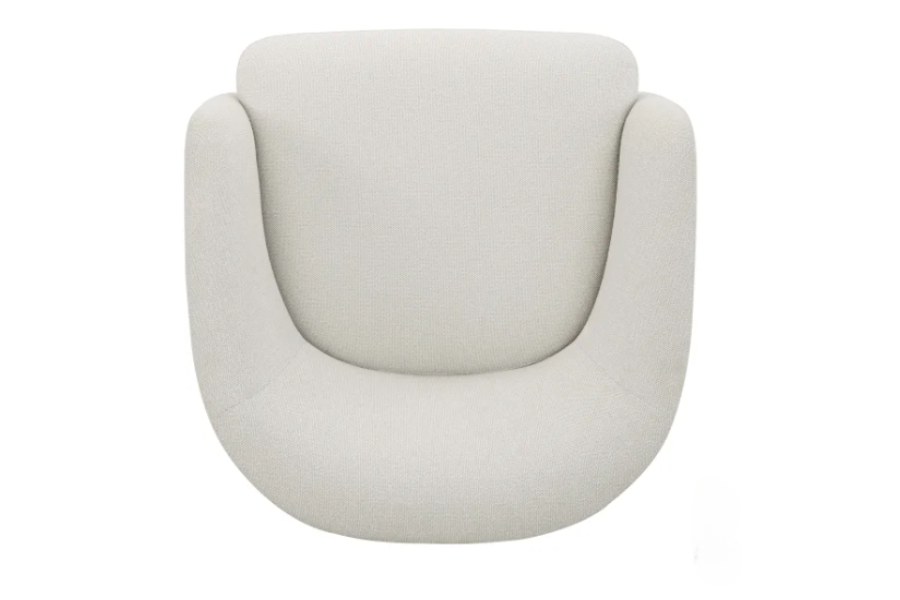 Henredon Murphy Swivel Boucle Chair