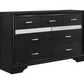 Miranda 4-piece Queen Bedroom Set Black 206361Q-S4