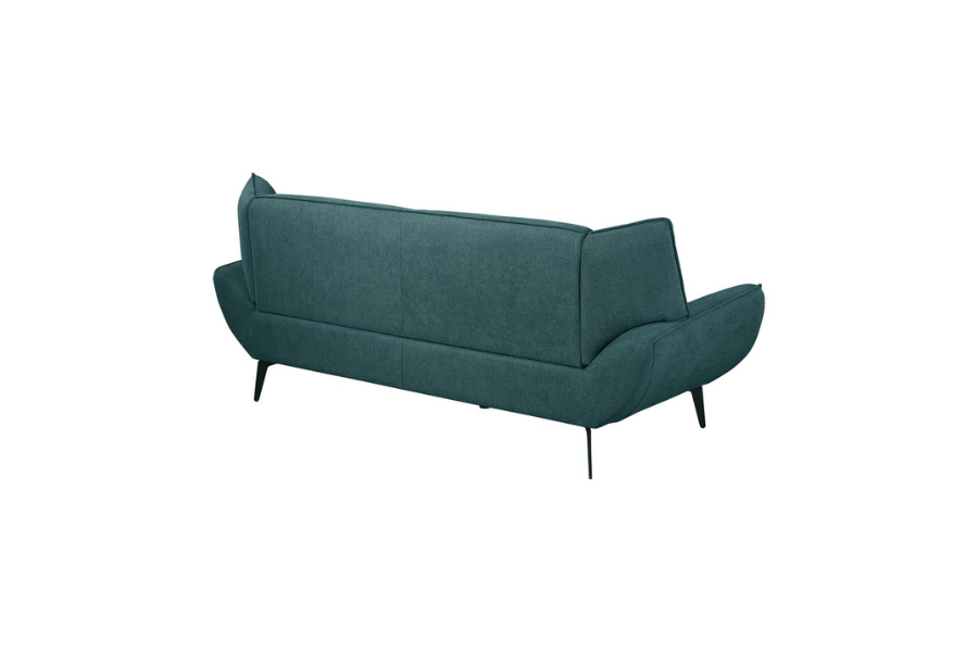 Acton Upholstered Flared Arm Sofa Teal Blue	511161