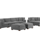 Thomasville Lowell 8 - piece Modular Sectional Floor Model