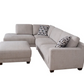 Raylin Fabric Sectional Floor Model