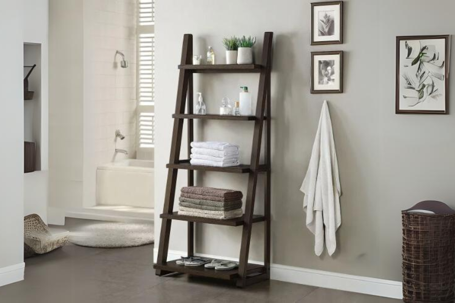 Langston 72" Ladder Bookcase