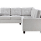 Georgina 4-piece Upholstered Modular Sectional Sofa Beige 551705-SET