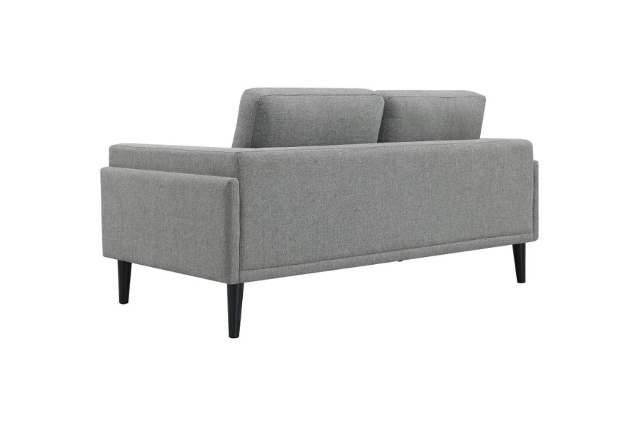 Rilynn Upholstered Track Arm Loveseat Grey	509525