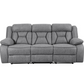 Higgins 3-piece Upholstered Motion Reclining Sofa Set Grey  602261-S3 Comming Soon