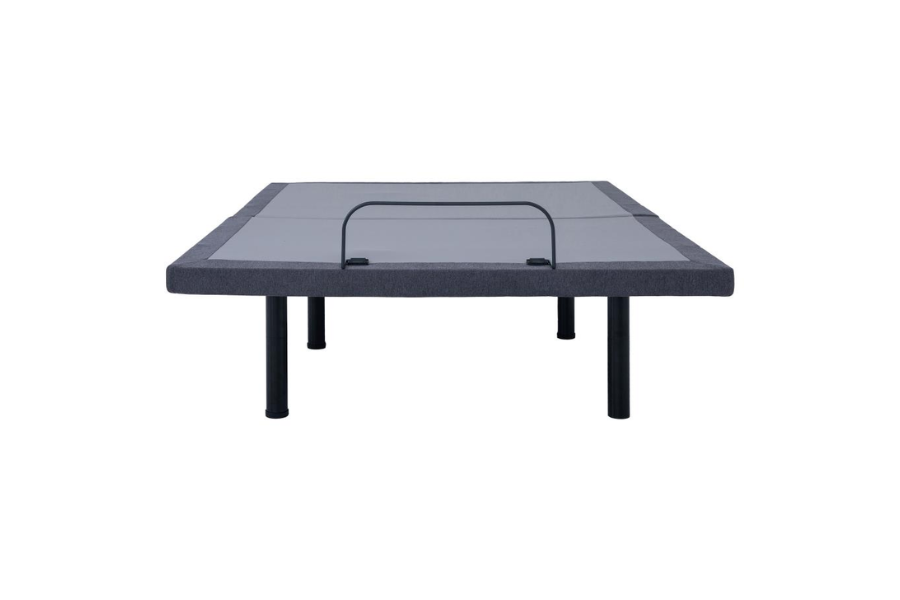 Negan Queen Adjustable Bed Base Grey and Black 350132Q