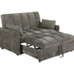 Cotswold Upholstered Convertible Sleeper Sofa Bed Dark Grey 508308 coming soon