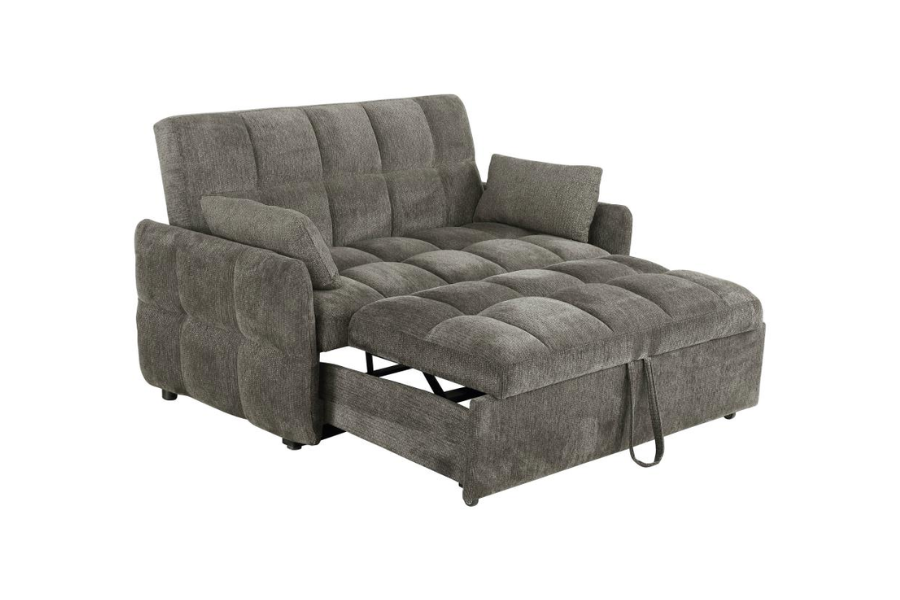 Sofá cama convertible tapizado Cotswold gris oscuro 508308 disponible próximamente 