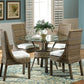 Exuma 6 PC Dining Set w/beige cushions SKU: 6 PCPJS-3001-DIN