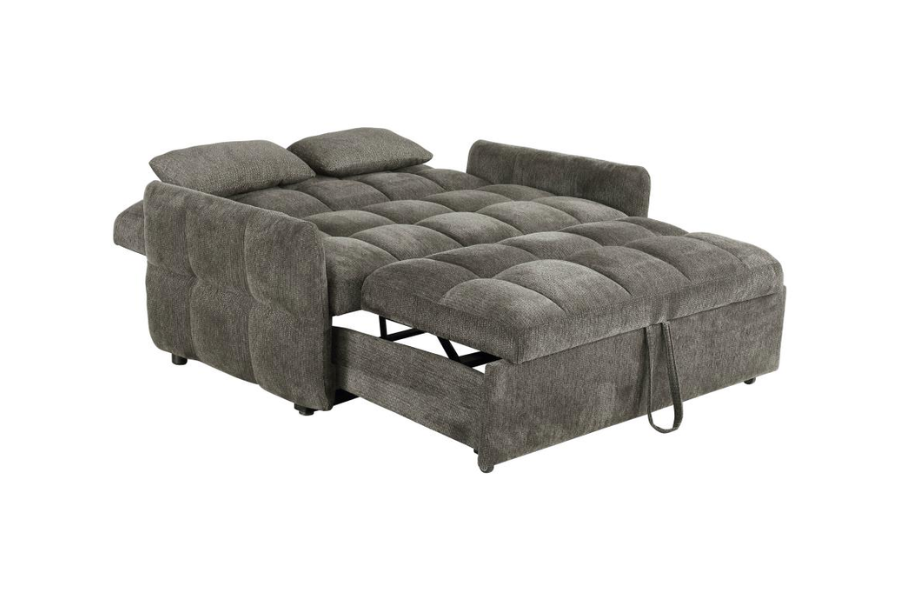 Cotswold Upholstered Convertible Sleeper Sofa Bed Dark Grey 508308 coming soon