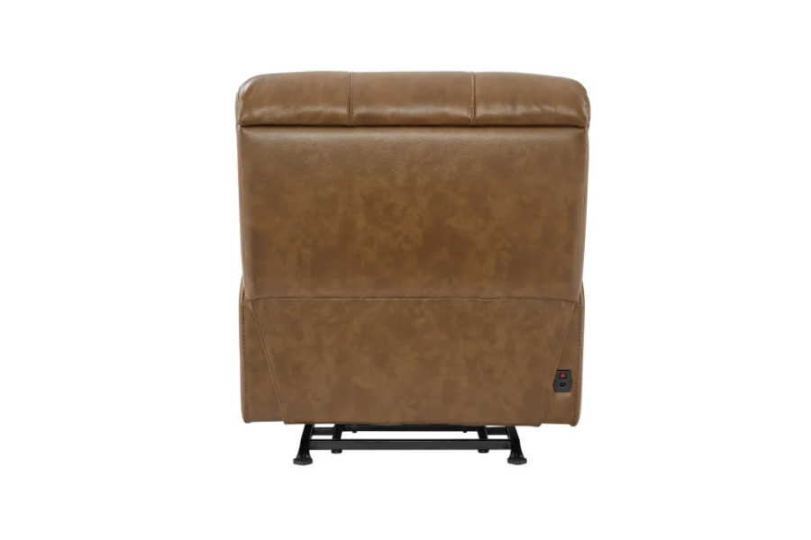 Barcalounger Presley Leather Power Rocker Recliner with Power Headrest