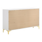 Kendall 6-drawer Dresser White 224403