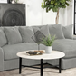 Blaine Upholstered Reversible Chaise Sectional Sofa Fog 509900