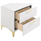 Kendall 2-drawer Nightstand White 224402