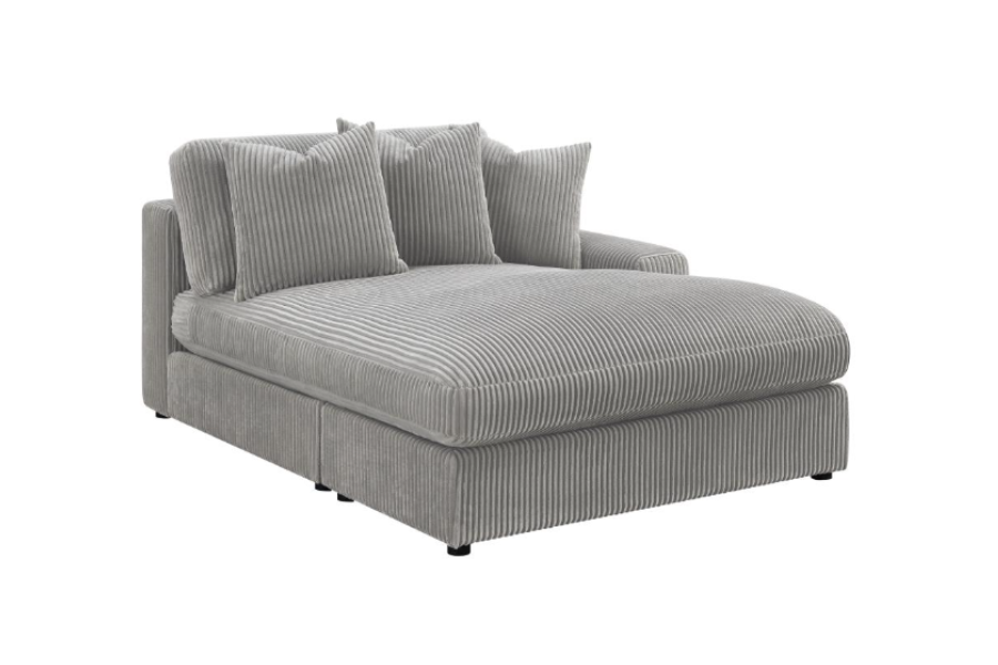 Blaine Upholstered Reversible Chaise Sectional Sofa Fog 509900-SET