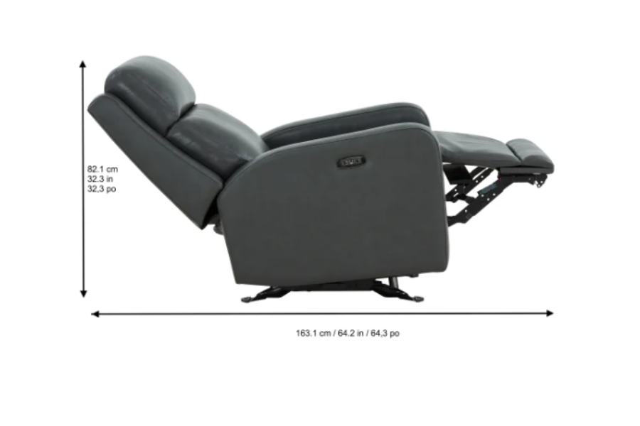 Arnie Leather Power Glider Recliner