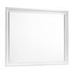 Juego de dormitorio Barzini Eastern King de 5 piezas en color blanco 300843KE-S5 