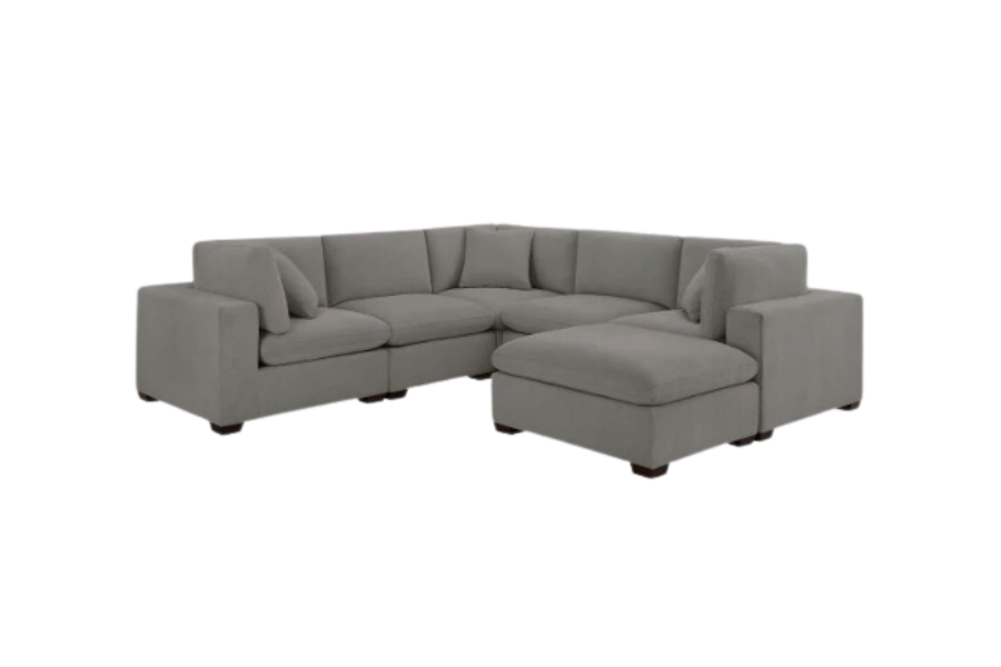 Thomasville Lowell 6-piece Fabric Modular Sectional