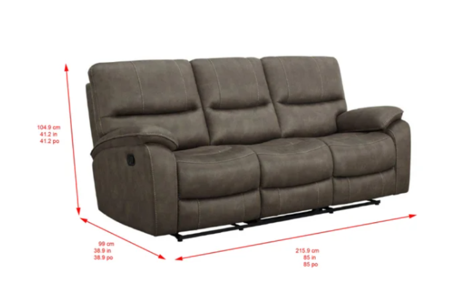 Barcalounger Fabric Reclining Sofa