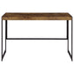 Estrella Writing Desk Antique Nutmeg and Gunmetal 800655