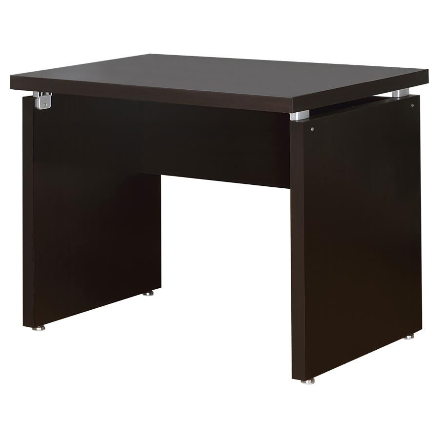 Skylar Engineered Wood L-Shape Computer Desk Cappuccino  800891L