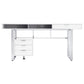 Whitman 4-drawer Writing Desk Glossy White 800897