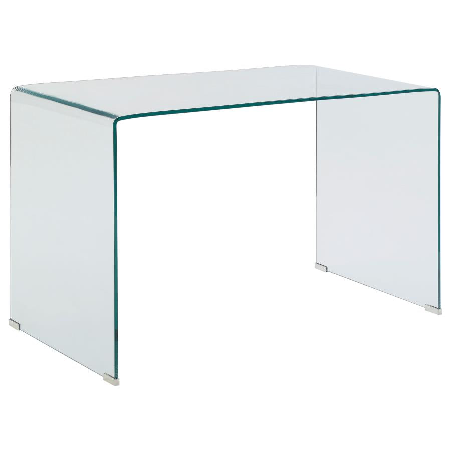 Ripley Glass Writing Desk Clear 801581