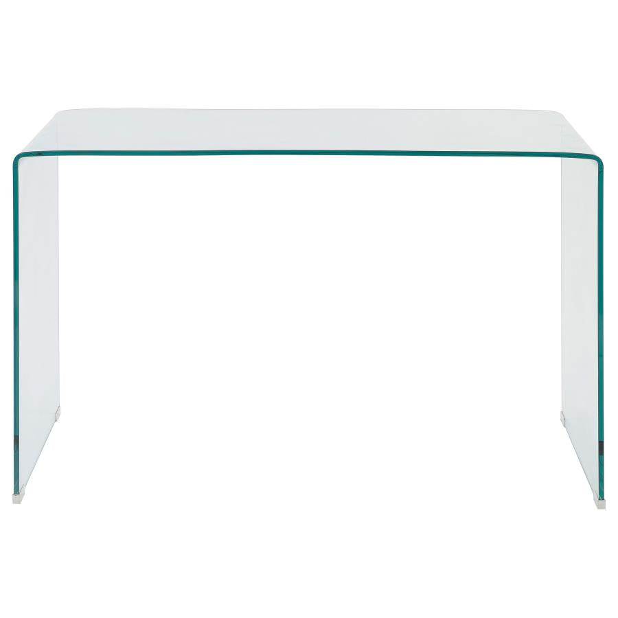 Ripley Glass Writing Desk Clear 801581