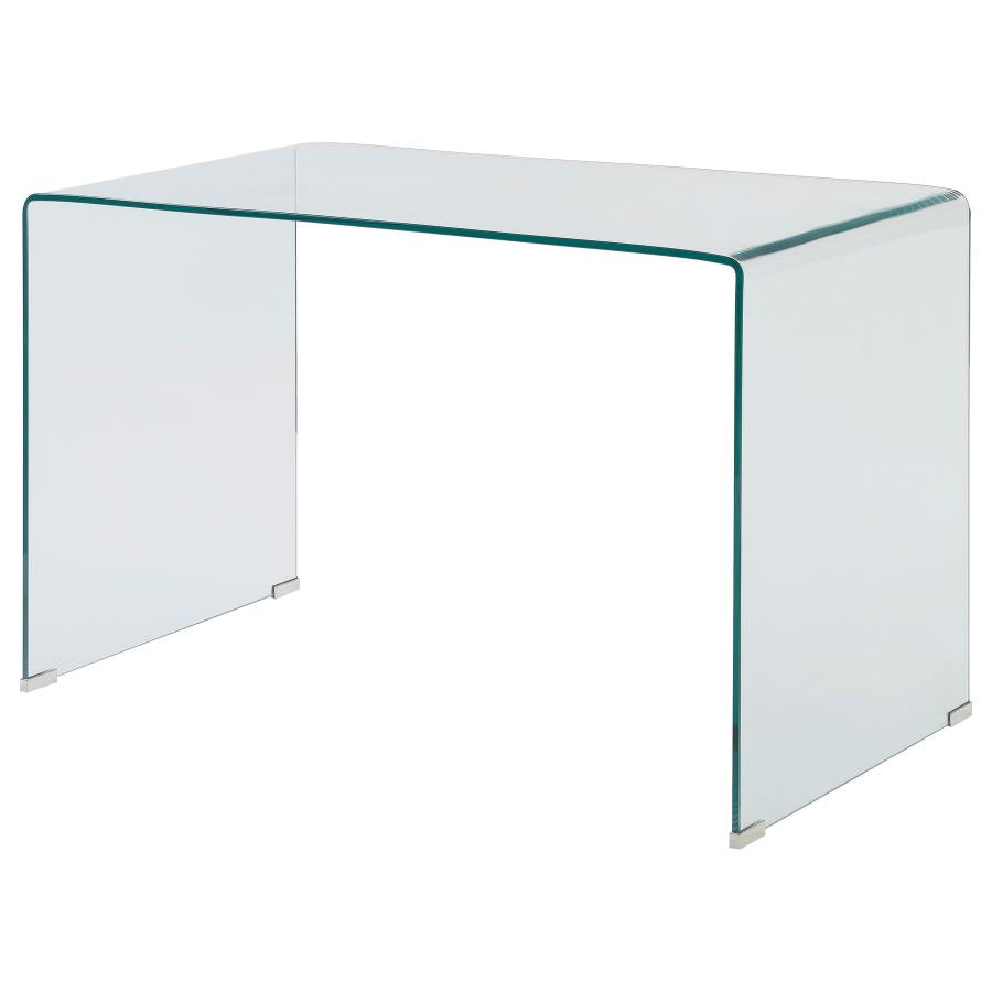 Ripley Glass Writing Desk Clear 801581