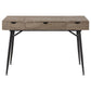 Rafael 1-drawer Writing Desk Rustic Driftwood 801935