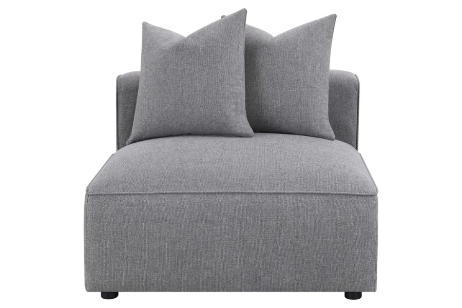 Jennifer 6-piece Upholstered Modular Sectional Grey 551594-SET