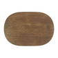 Fletcher Oval Solid Mango Wood Accent Side Table Brown 930029 Comming Soon