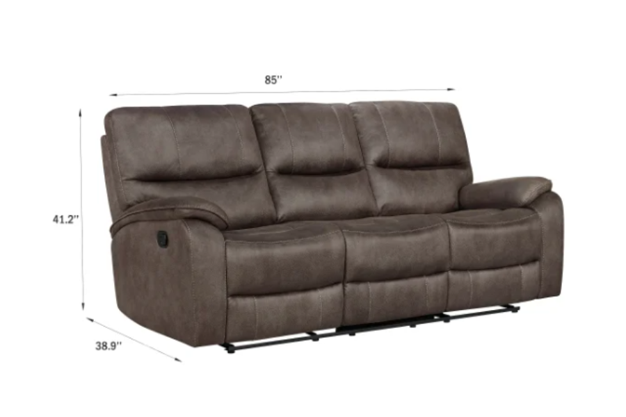 Barcalounger Fabric Reclining Sofa