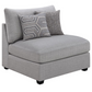 Cambria 6-piece Upholstered Modular Sectional Sofa Grey	551511-SET