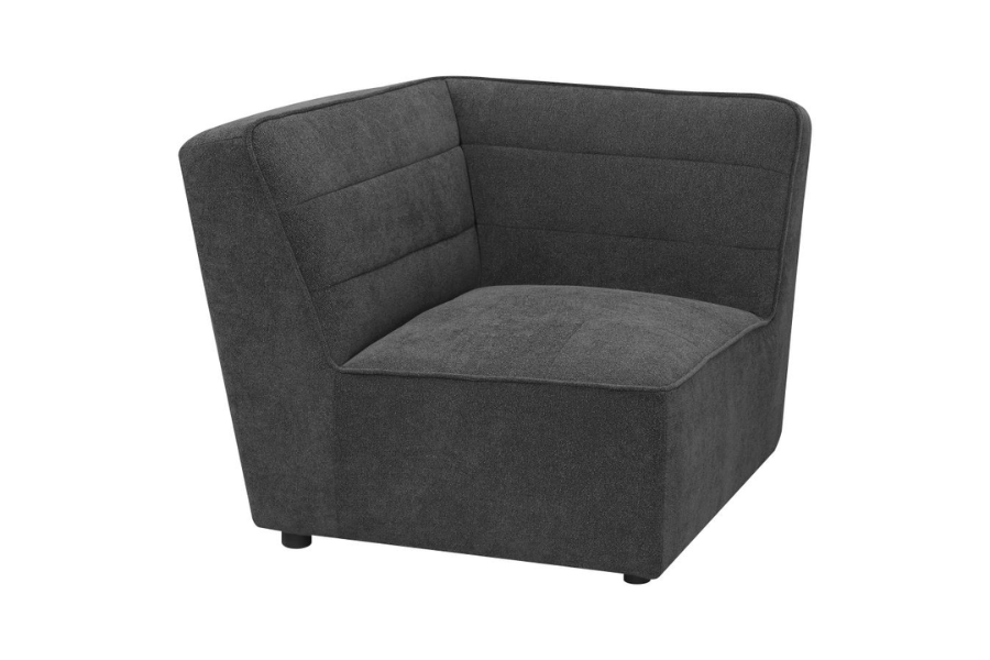 Sunny 6-piece Upholstered Modular Sectional Sofa Charcoal 552081-SET