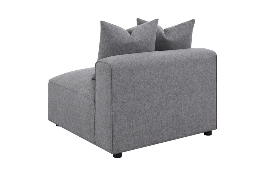 Jennifer 6-piece Upholstered Modular Sectional Grey 551594-SET