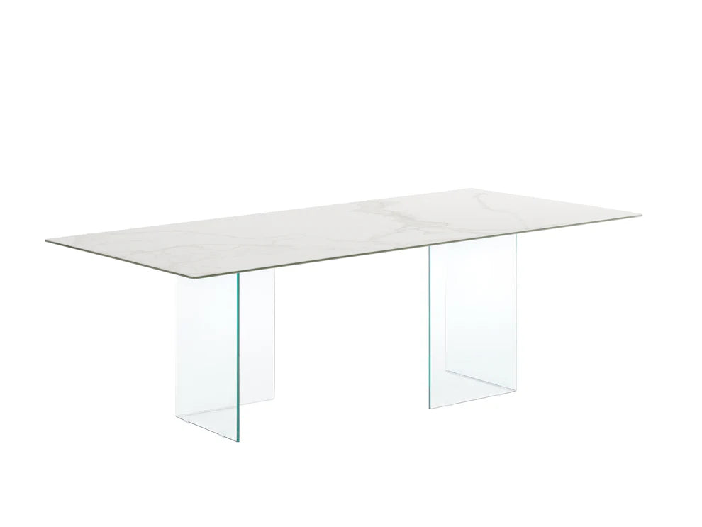 Mesa de comedor Miami transparente modelo CB-010-CLEAR