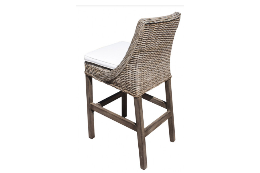 Exuma Barstool w/beige cushion SKU: PJS-3001-KBU-BS