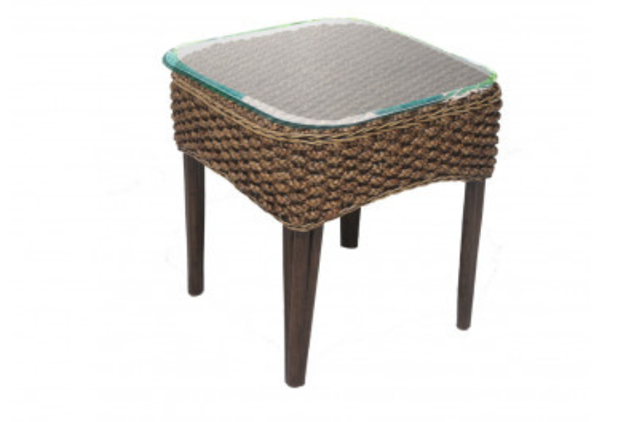 Sanibel End Table w/glass