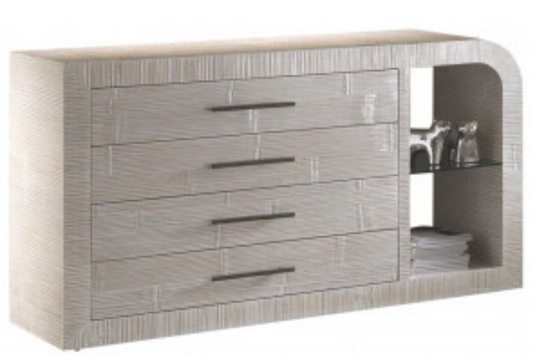 Wave Four Drawer Dresser