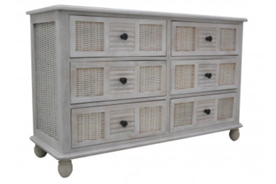 Bay Breeze Six Drawer Dresser