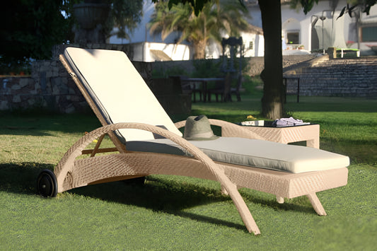 Austin Stackable Chaise Lounge SKU: PJO-3801-NAT-CL