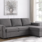 Samantha Upholstered Storage Sleeper Sectional Sofa Teal 511087