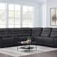 Kelsee Fabric Power Reclining Sectional with Power Headrests Floor Model