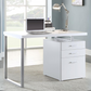 Brennan 3-drawer Office Desk White 800325