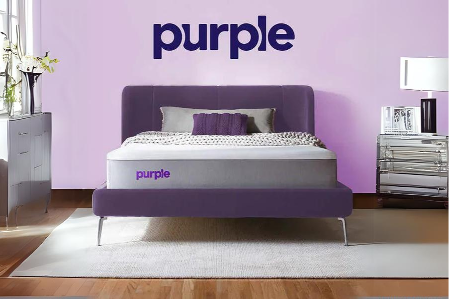 PurpleRenew 11" Gel Grid Mattress King Floor Model