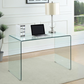 Ripley Glass Writing Desk Clear 801581